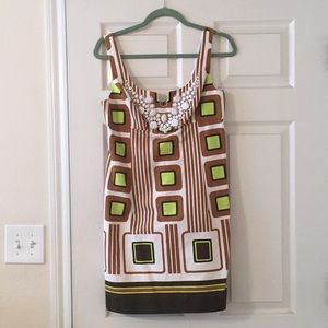 MILLY embellished sleeveless dress